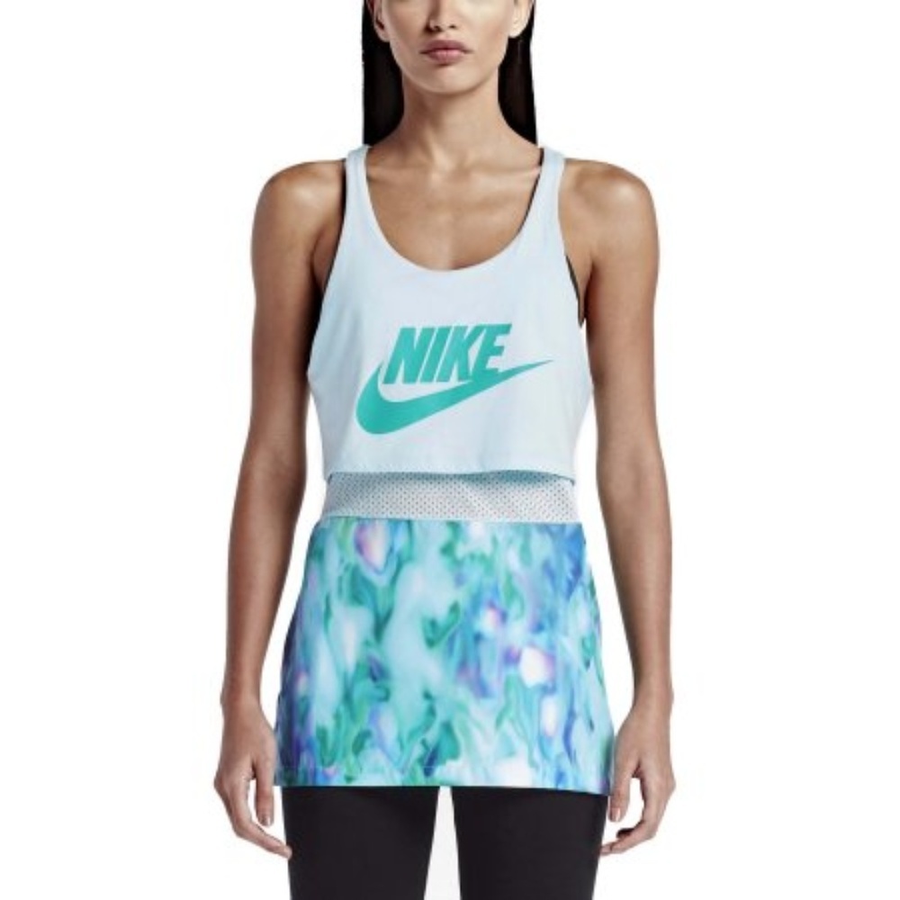 Nike Allover Print NSW AOP TK GX Long  Tank Top S